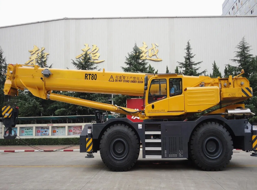80 Ton Rough Terrain Crane