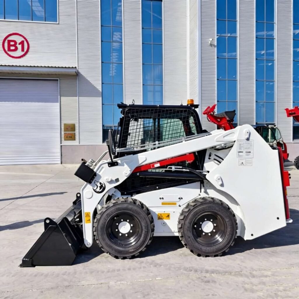 1100KG Crawler Mini Skid Steer Loader