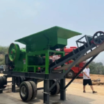 Mobile Stone Jaw Crusher SMC600