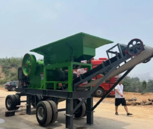 Mobile Stone Jaw Crusher SMC600