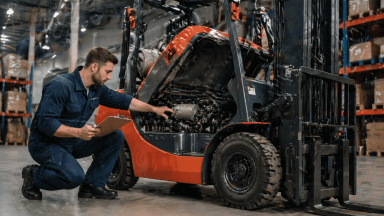 How Can You Reduce Gas Forklift Noise Through Maintenance?