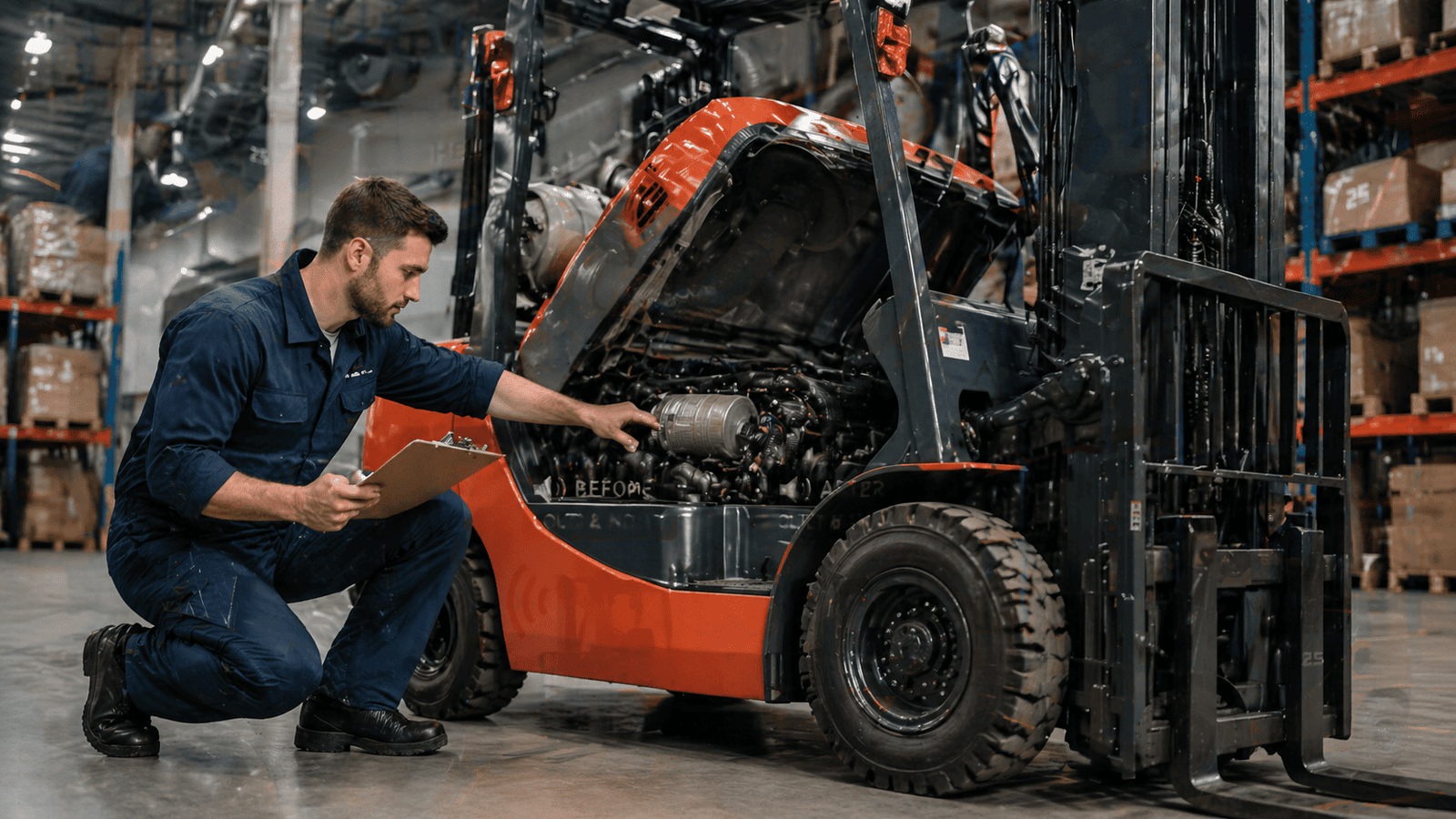 How Can You Reduce Gas Forklift Noise Through Maintenance?