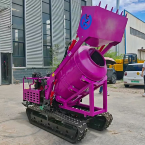 M600 Track-type Concrete Mixer Machine