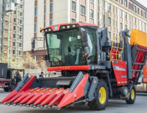 8 Rows Corn Harvester Machine