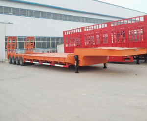 4 Axle Low Bed Semi Trailer