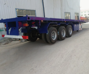 3 Axle Low Bed Semi Trailer
