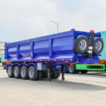 4 Axle U-shaped Dump Trailer