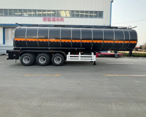 3 Axle Asphalt Tank Semi Trailer