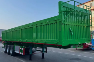 4 Axle Side Discharge Dump Trailer