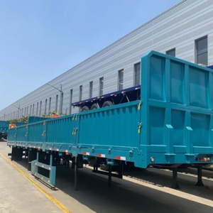 3 Axle Side Wall Semi Trailer