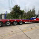 4 Axle Teardrop-shaped Semi Trailer