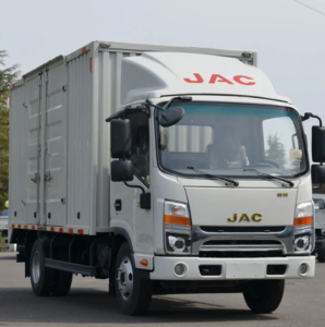 5 Ton JAC 4X2 Mini Light Duty Dry Box Cargo Truck