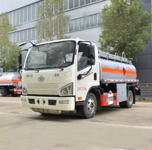FAW 4 Ton 4X2 Fuel Tanker Truck