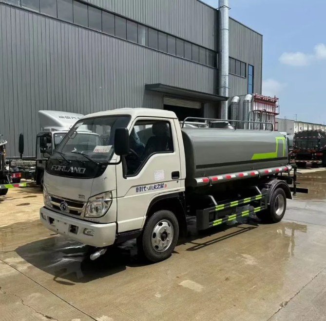 Foton Forland 5000L 5m3 5tons Water Tank Truck Water Bowser