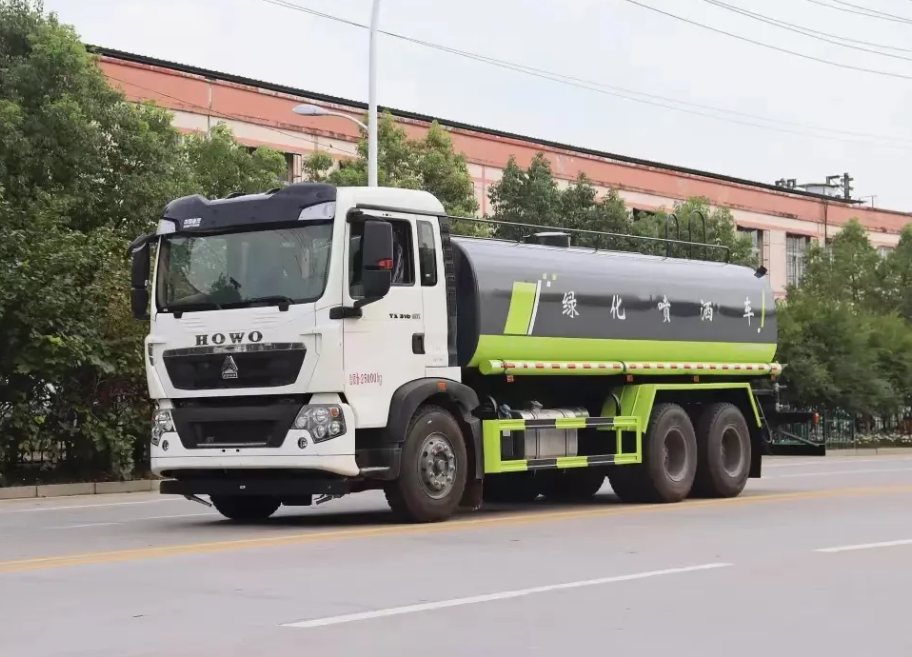 6X4 HOWO Road Fire Extinguishing Water Tank Vehicle
