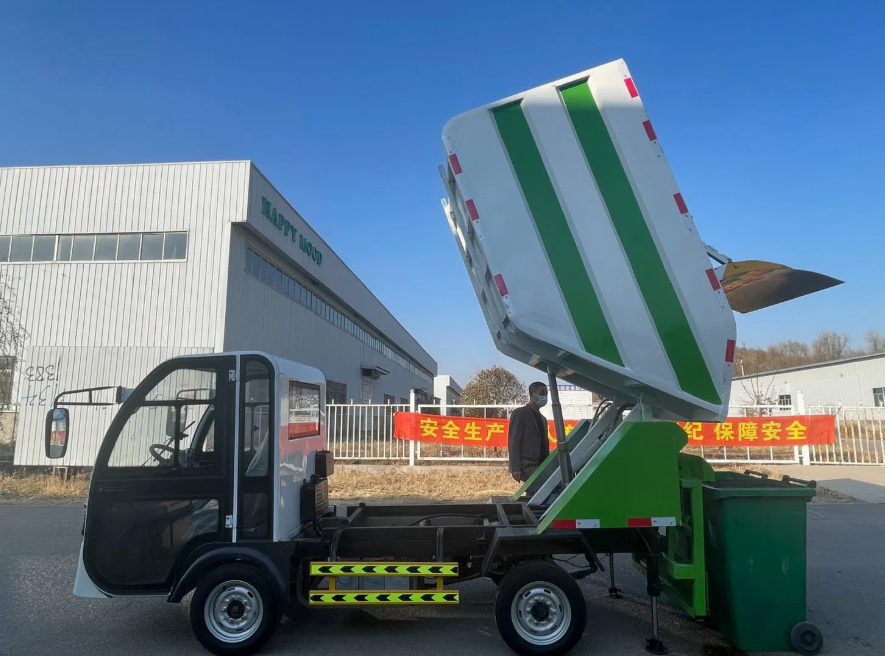Trailer-mounted Loader Garbage Truck