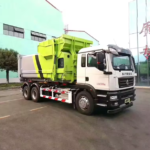 Sinotruk 25 Ton Hook Type Lifted  Garbage Truck