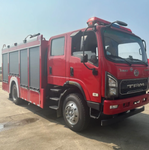 HARMAC 4X2 Fire Truck Equipped with a 6000-liter Water Tank