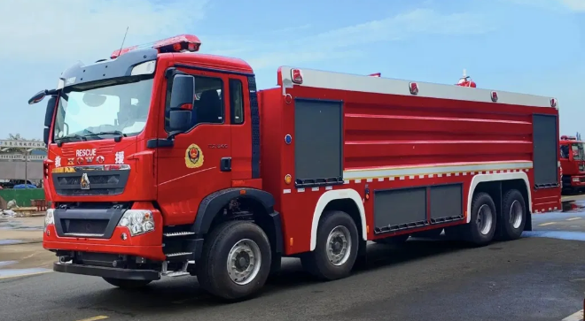 HOWO 8X4 Fire Truck
