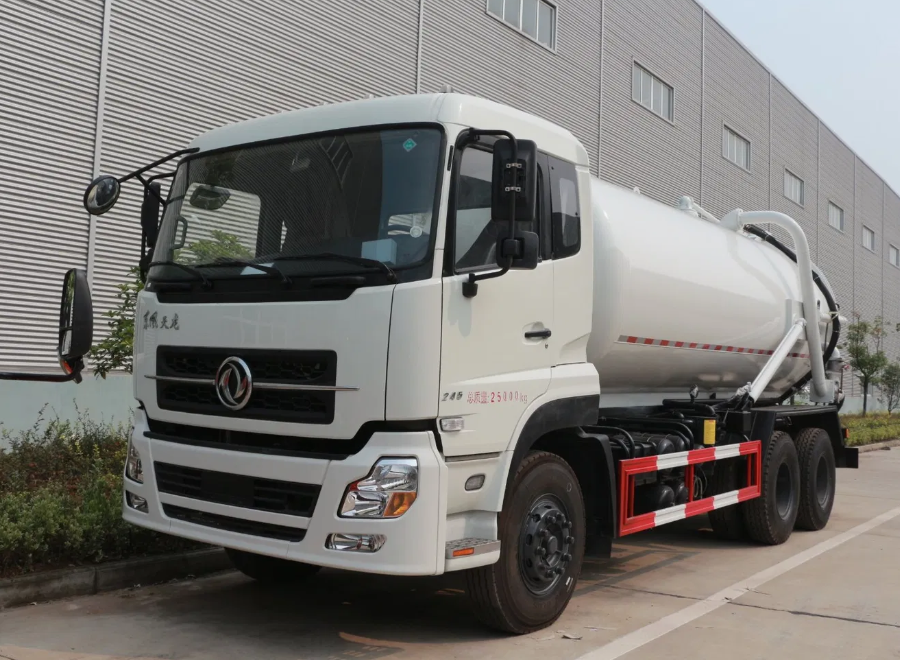Dongfeng 6X4 Sewage Suction Septic Truck