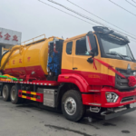 HOWO 6X4 Vacuum Sewage Pump Truck Septic Fecal Suction Truck