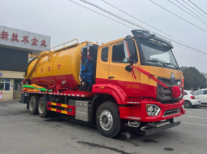 HOWO 6X4 Vacuum Sewage Pump Truck Septic Fecal Suction Truck