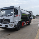 Dongfeng 4X2 12cubic Sewaga Sewer Septic Fecal Suction Vacuum Truck