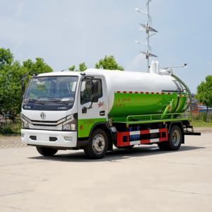 Dongfeng Dolika 10 Ton Vacuum Sewage Suction Truck