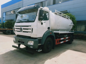 Beiben 4*2 10 Cbm LHD Sewage Truck Suction Vehicle Sewage Vacuum Truck