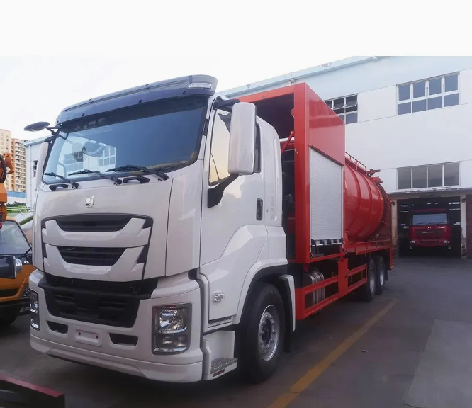 HARMAC 6X4 Sewage Truck Sewage Tank Sewer Cleaning
