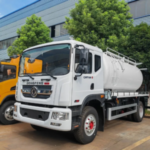 Dongfeng Captain 4X2 Sludge Suction Truck Sewage Vacuum 10000L Tank Truck