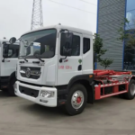25-ton suspended garbage truck – lifting and rolling hook arm garbage truck