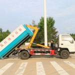 Jmc 7 Ton Hook Lift Arm Garbage Truck Garbage