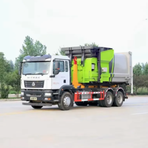 HOWO 6X4 Lifting Garbage Truck