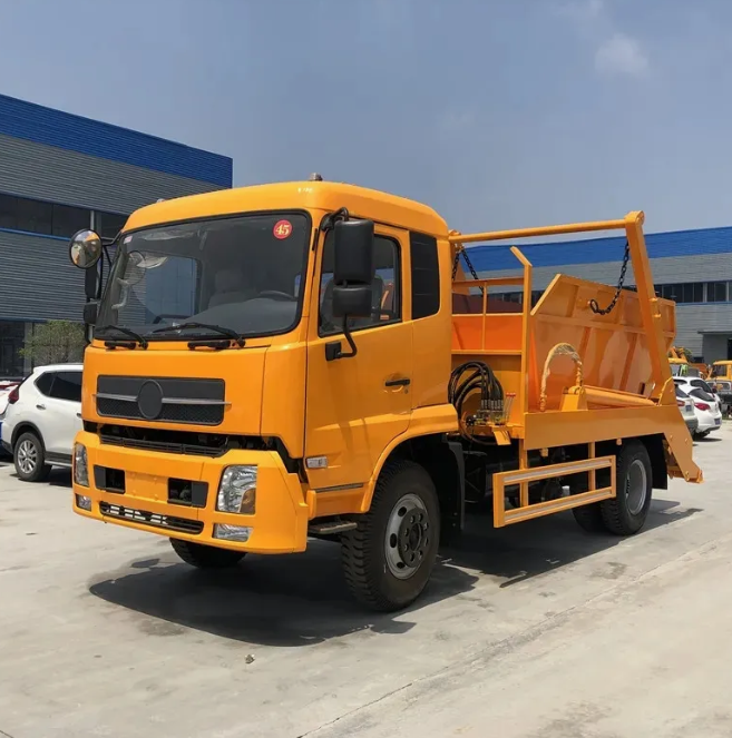 HARMAC Swing Removable Hook Roll Arm Skip Loader Compactor Garbage Truck