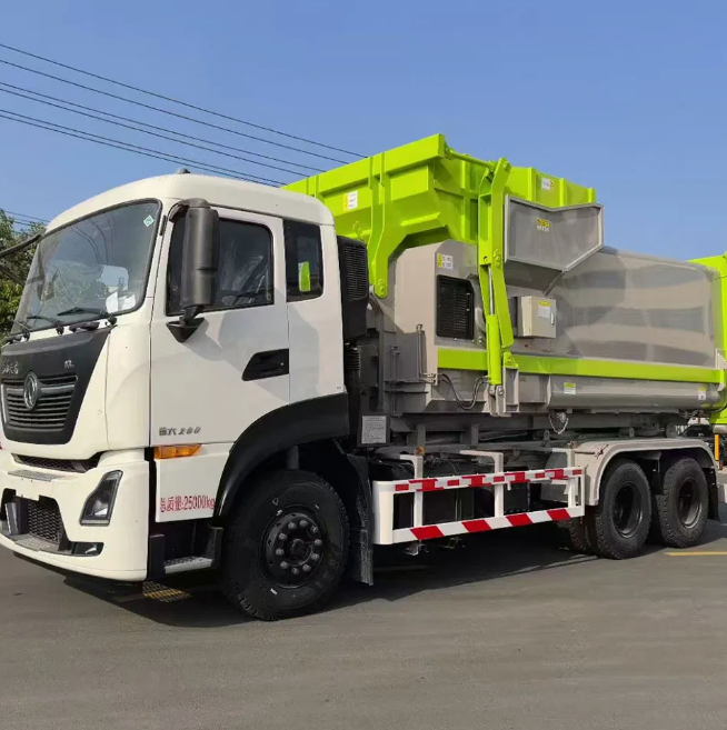 Dongfeng Solid Waste Management Garbage Compactor Truck