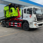 Dongfeng 4cbm Roll off Refuse Collector Truck Hook Lift Garbage Truck