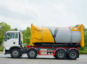 HOWO 8X4 24m3 Heavy-Lift Hook Type Waste Truck with Load Monitoring System