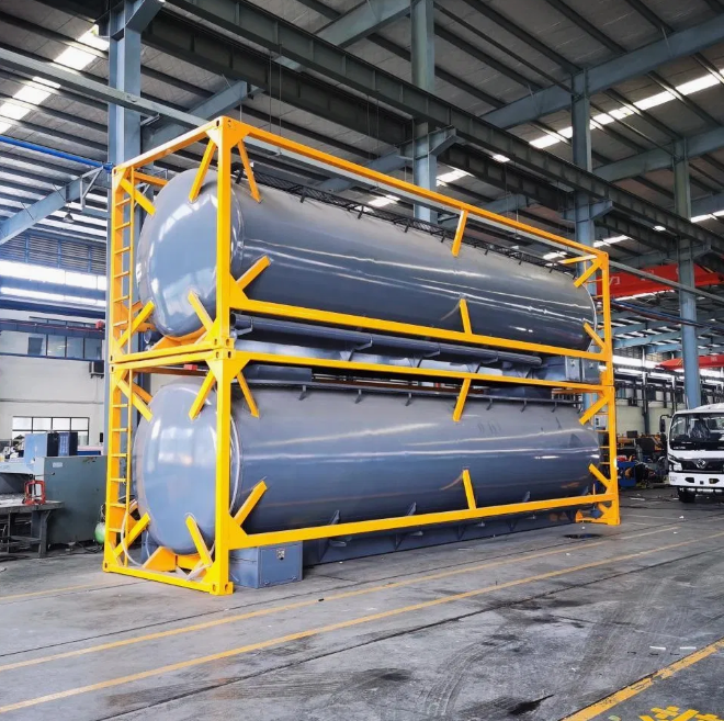 Carbon steel 20-foot 40-foot Liquefied Petroleum Gas/Liquefied Chlorine Gas ISO Containerized Box