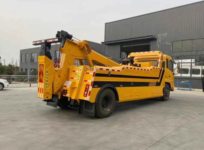 Industrial-Grade Road Truck Rescue Road Platform Towing Wrecker