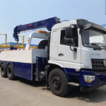 Heavy Duty 6X4 Dongfeng 20 Tons Towing Truck Wrecker with 8 Tons Crane