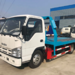 4 Tons Road Wrecker Road Platform Towing Medium Wrecker Truck