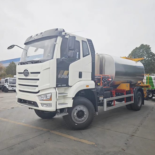 FAW 10cbm Asphalt Distributor Truck, Road Paving Truck, Emulsified Asphalt Truck
