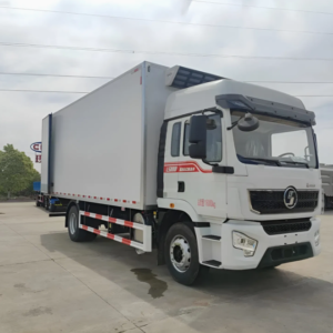 Customized Shacman 7 Ton Refrigerator Freezer Van Truck for Fresh Fish Meat Food Transport