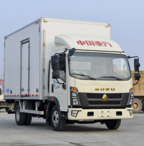 HOWO 5-20 ton 4×2 food refrigeration transport vehicle