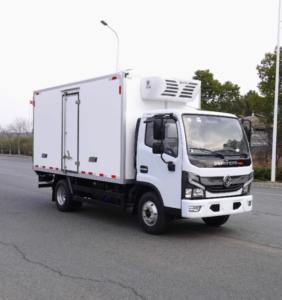 3.5 Tons  4*2 Refrigerator Truck for Food Transport Cargo Box Freezer Truck